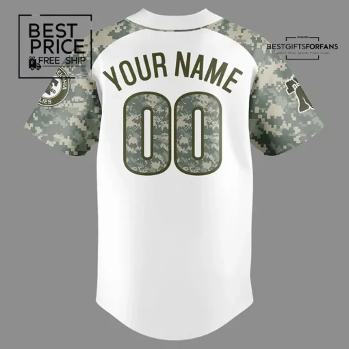 Phillies Salute to Service Night Limited Edition Baseball Jersey