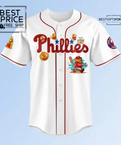 Phillies x Pooh Bear Limited Jersey 2