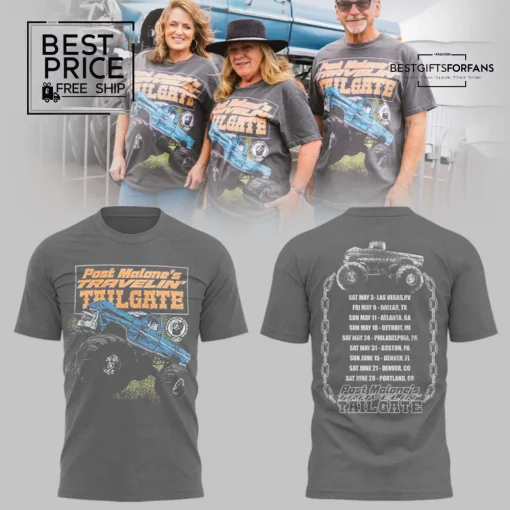 Post Malone’s Twelve Carat Tailgate Limited Edition T-Shirt