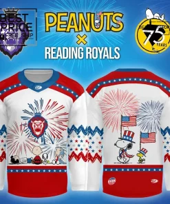Peanuts x Reading Royal Limited Edition Hockey Jersey