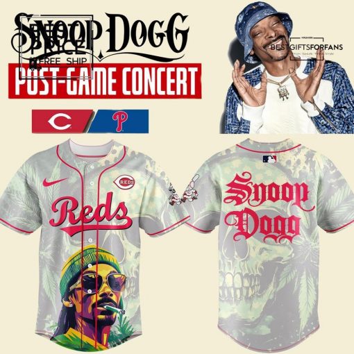 Reds x Snoop Dogg Limited Edition Baseball Jersey