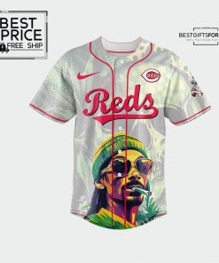 Reds x Snoop Dogg Limited Edition Baseball Jersey