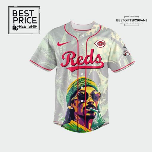 Reds x Snoop Dogg Limited Edition Baseball Jersey