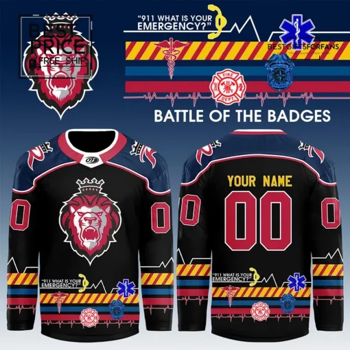 Battle of the Badges Limited Edition Hockey Jersey
