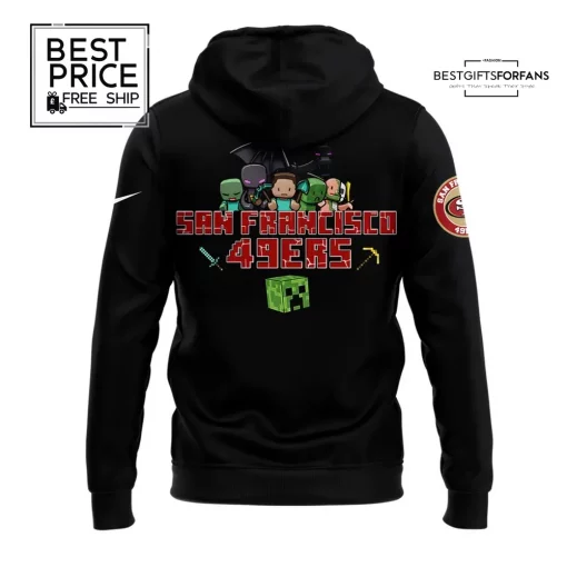 San Francisco 49ers 2025 NFL Minecraft Game Special Edition Hoodie