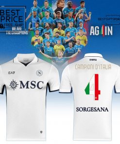 SSC Napoli away Limited Edition Football Jersey