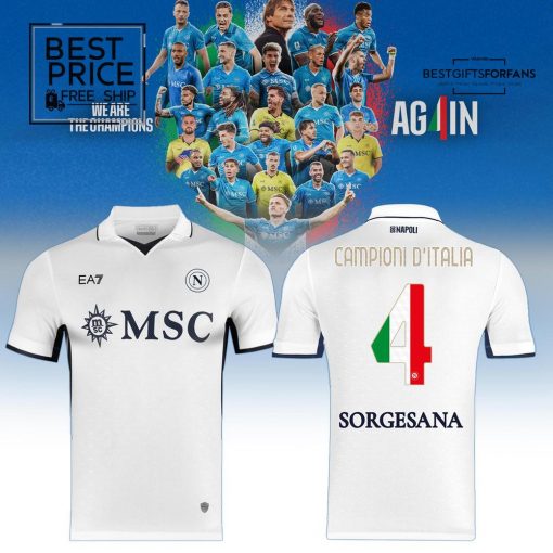 SSC Napoli away Limited Edition Football Jersey