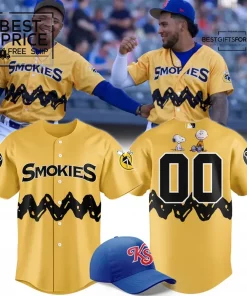 Smokies 2025 Peanuts Limited Edition Baseball Jersey