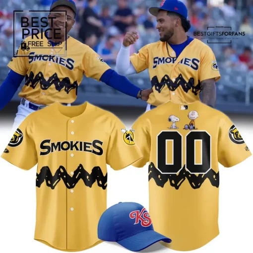 Smokies 2025 Peanuts Limited Edition Baseball Jersey