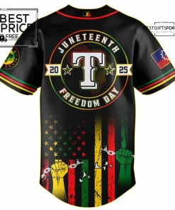 Texas Rangers MLB X Juneteenth Day Jersey Edition Jersey 2025 3