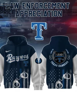 Texas Rangers x Law Enforcement Appreciation Day Special Edition Hoodie