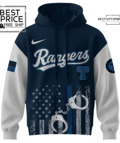 Texas Rangers x Law Enforcement Appreciation Day Special Edition Hoodie