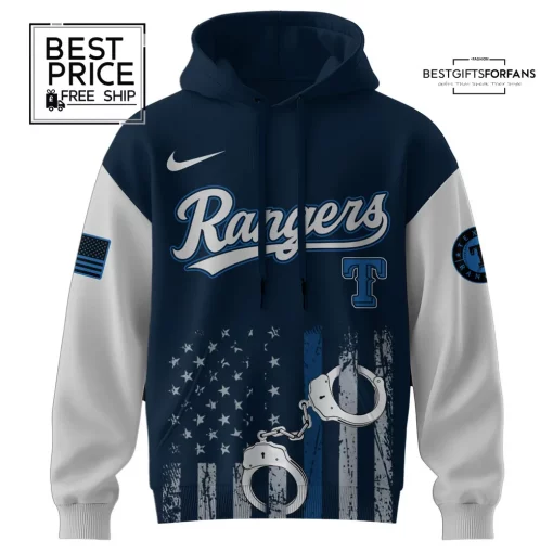 Texas Rangers x Law Enforcement Appreciation Day Special Edition Hoodie