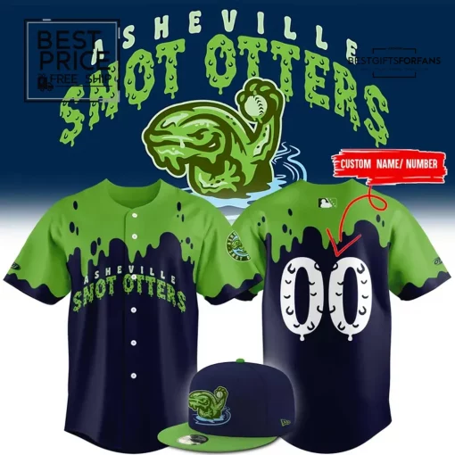 Asheville Tourists “Snot Otters” Special Edition Baseball Jersey