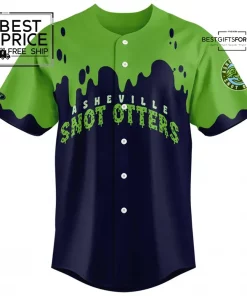 Asheville Tourists “Snot Otters” Special Edition Baseball Jersey