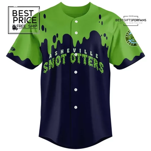 Asheville Tourists “Snot Otters” Special Edition Baseball Jersey
