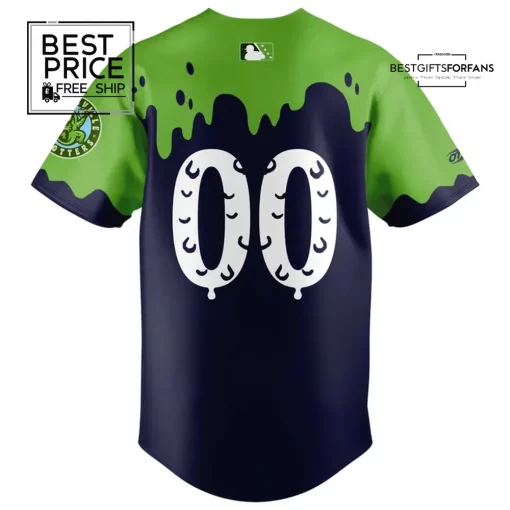 Asheville Tourists “Snot Otters” Special Edition Baseball Jersey