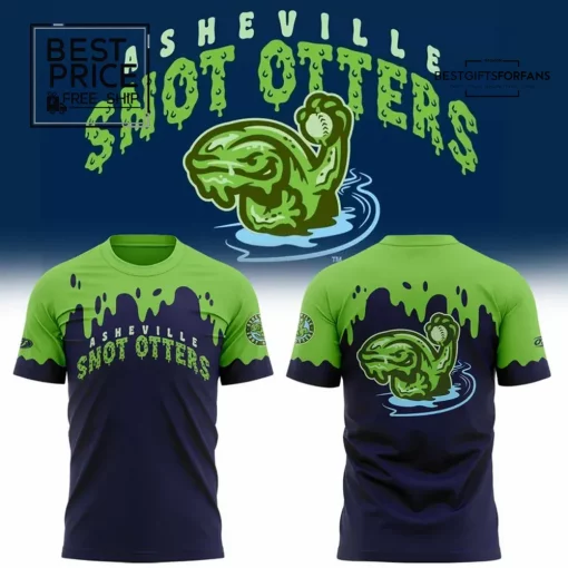  Asheville Tourists “Snot Otters” Limited Edition T-Shirt