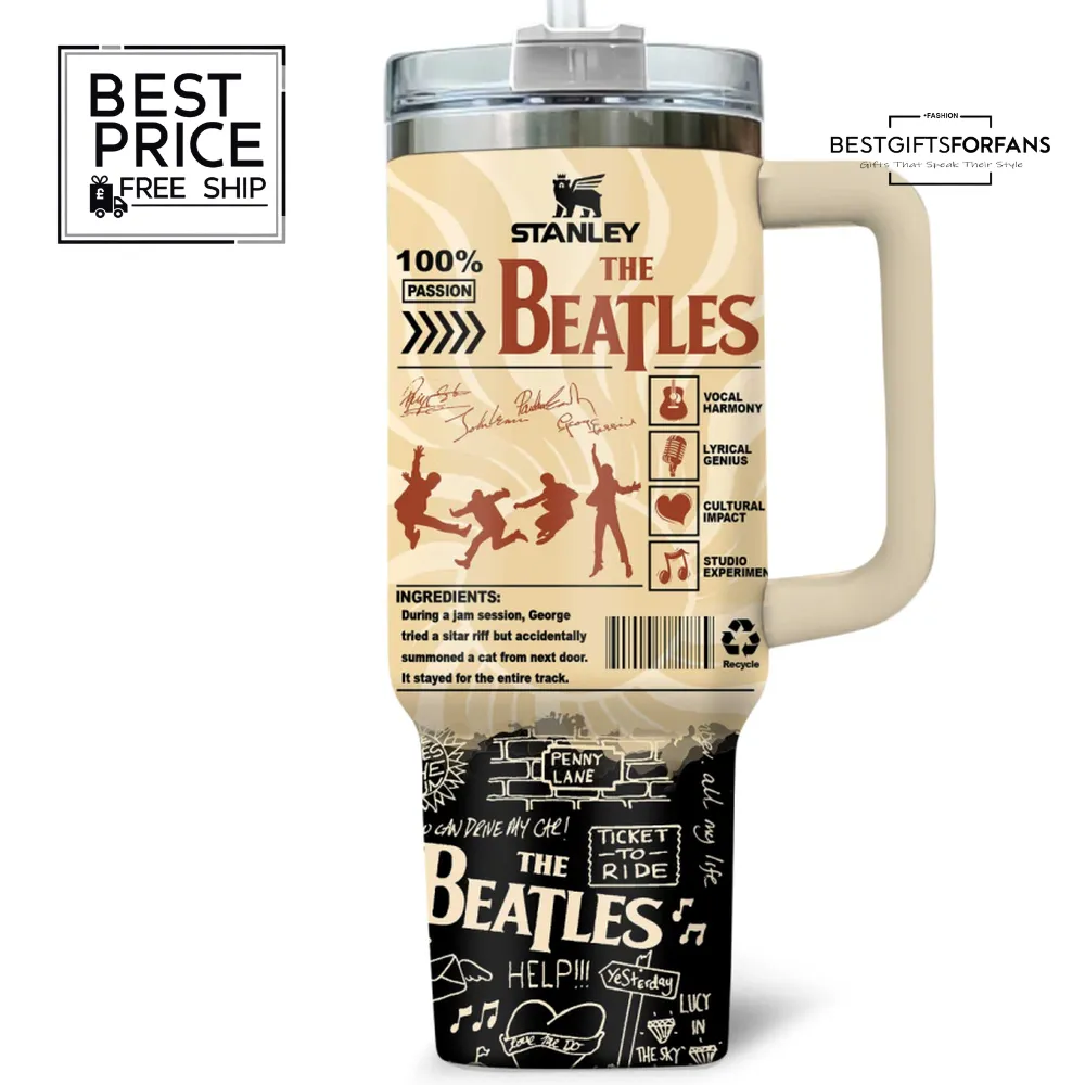 The Beatles Limited Edition Stanley Tumbler The Beatles Limited Edition Stanley Tumbler