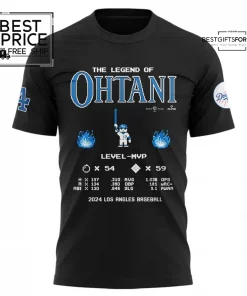 The Legend of Ohtani Level MVP T shirt 2