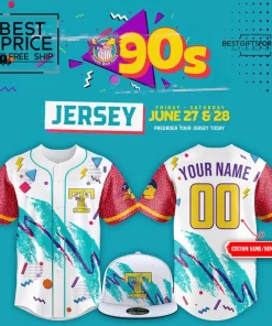 Toledo Mud Hens “90s Night” Limited Edition Baseball Jersey