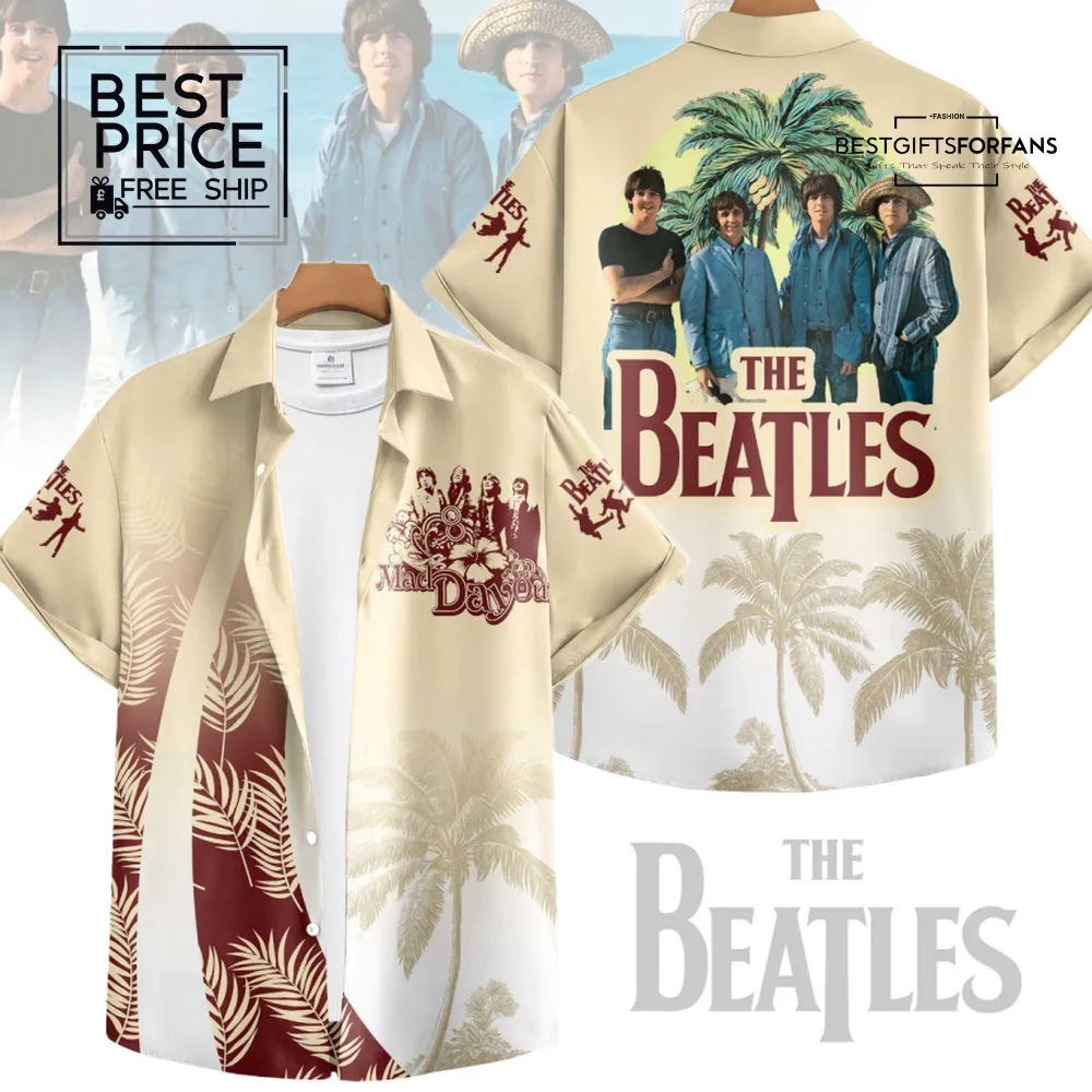 The Beatles Special Edition Hawaiian Shirt The Beatles Special Edition Hawaiian Shirt