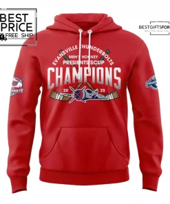 Evansville Thunderbolts championship Limited Edition Hoodie