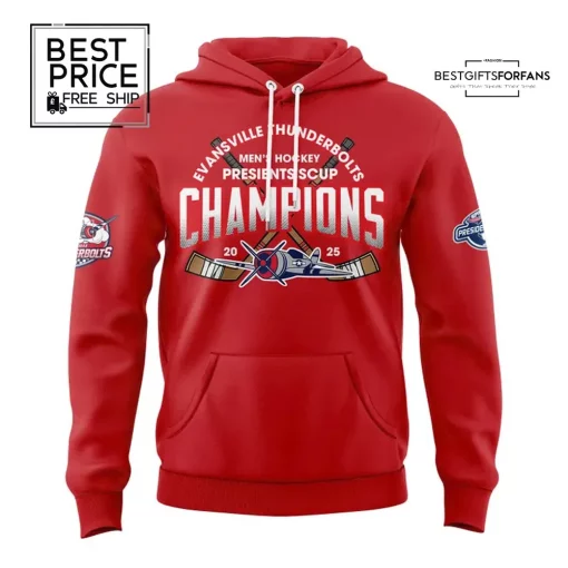 Evansville Thunderbolts championship Limited Edition Hoodie