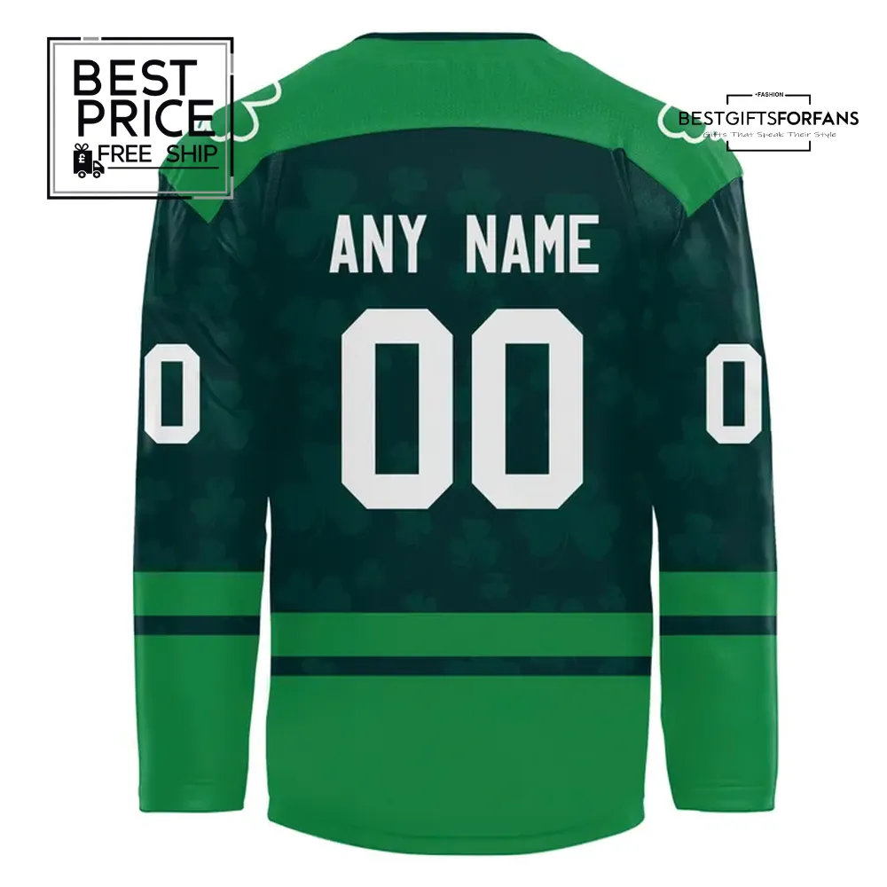 Thunderbolts x Saint Paddy's Jersey 2025 Limited Edition Hockey Jersey Thunderbolts x Saint Paddy's Jersey 2025 Limited Edition Hockey Jersey