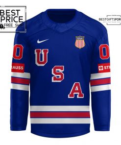 USA IIHF Ice Hockey World Championship Limited Edition Hockey Jersey