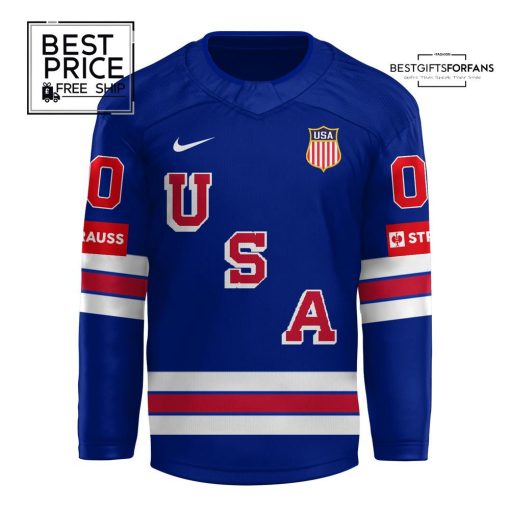 USA IIHF Ice Hockey World Championship Limited Edition Hockey Jersey