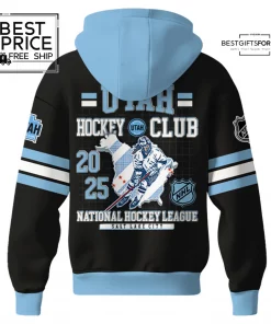 Utah Hockey Club Fanatics Black Breakaway Hoodie 3