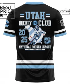 Utah Hockey Club Fanatics Black Breakaway T.Shirts 3