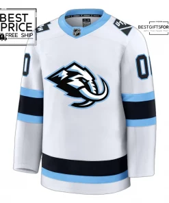 Utah Mammoth White Limited Edition Hockey Jersey