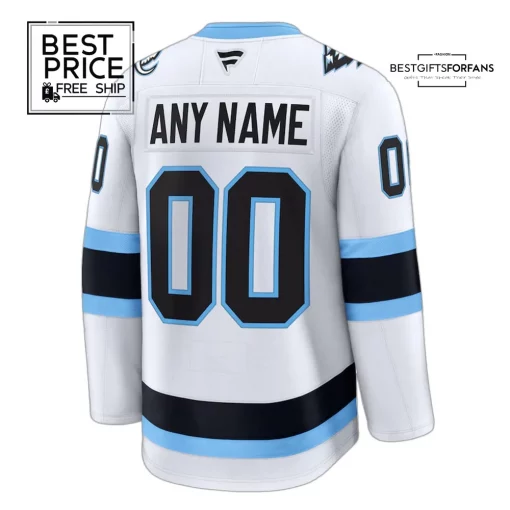 Utah Mammoth White Limited Edition Hockey Jersey