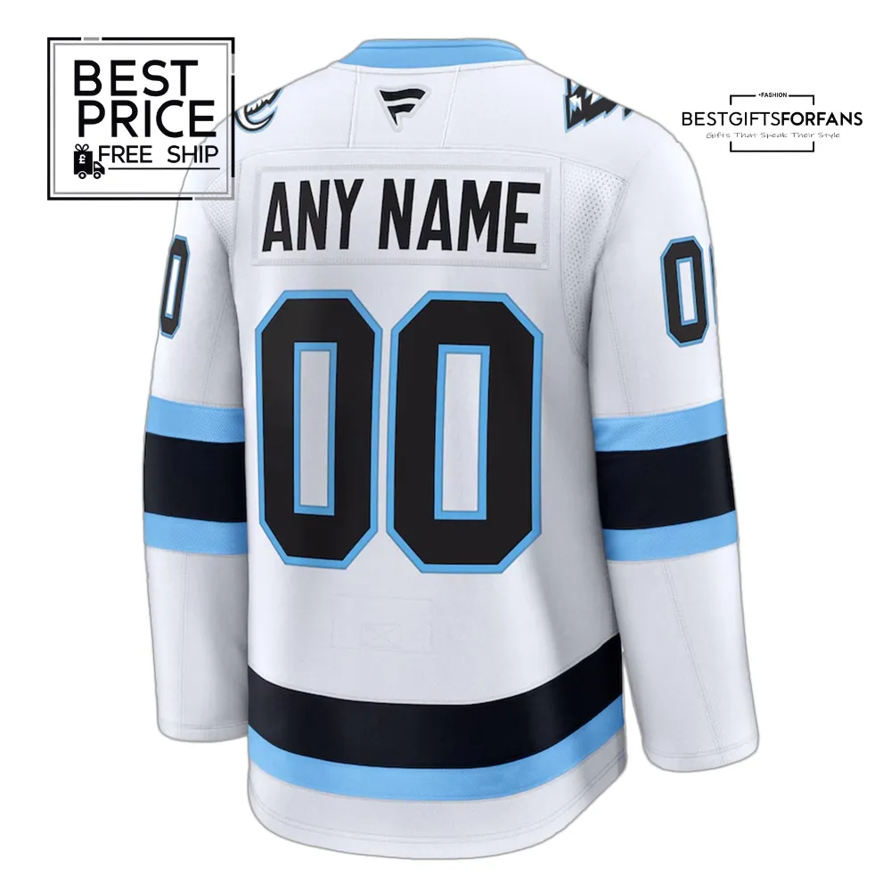 Utah Mammoth White Limited Edition Hockey Jersey Utah Mammoth White Limited Edition Hockey Jersey