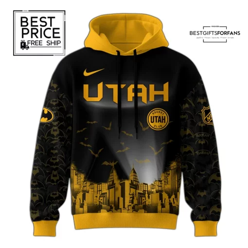 Utah Hockey x DC Batman Game Night Special Edition Hoodie