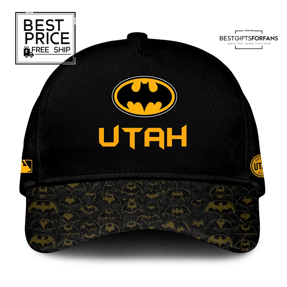 Utah Hockey x DC Batman Game Night Special Edition Hoodie Utah Hockey x DC Batman Game Night Special Edition Hoodie