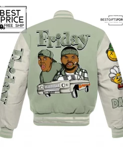 Varsity To Match Seafoam Sail 4s Baseball Jacket 3