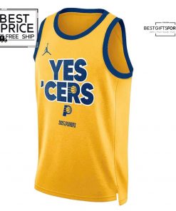Indiana Pacers “Yes ‘Cers” 2025 NBA Playoffs Limited Edition Basketball Jersey
