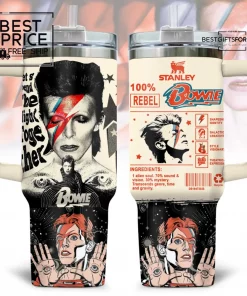  Iconic David Bowie Limited Edition Stanley Tumbler