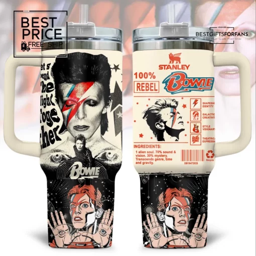  Iconic David Bowie Limited Edition Stanley Tumbler