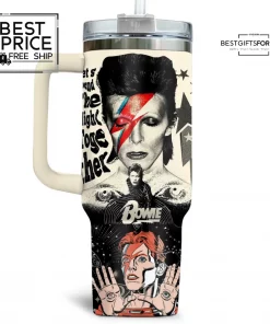  Iconic David Bowie Limited Edition Stanley Tumbler
