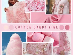 cotton candy pink