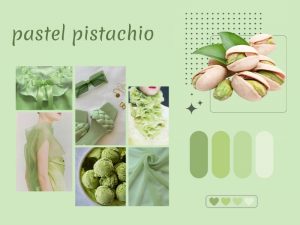 pastel pistachio