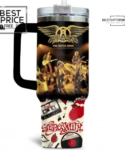 Iconic band Aerosmith Limited Edition Stanley Tumbler