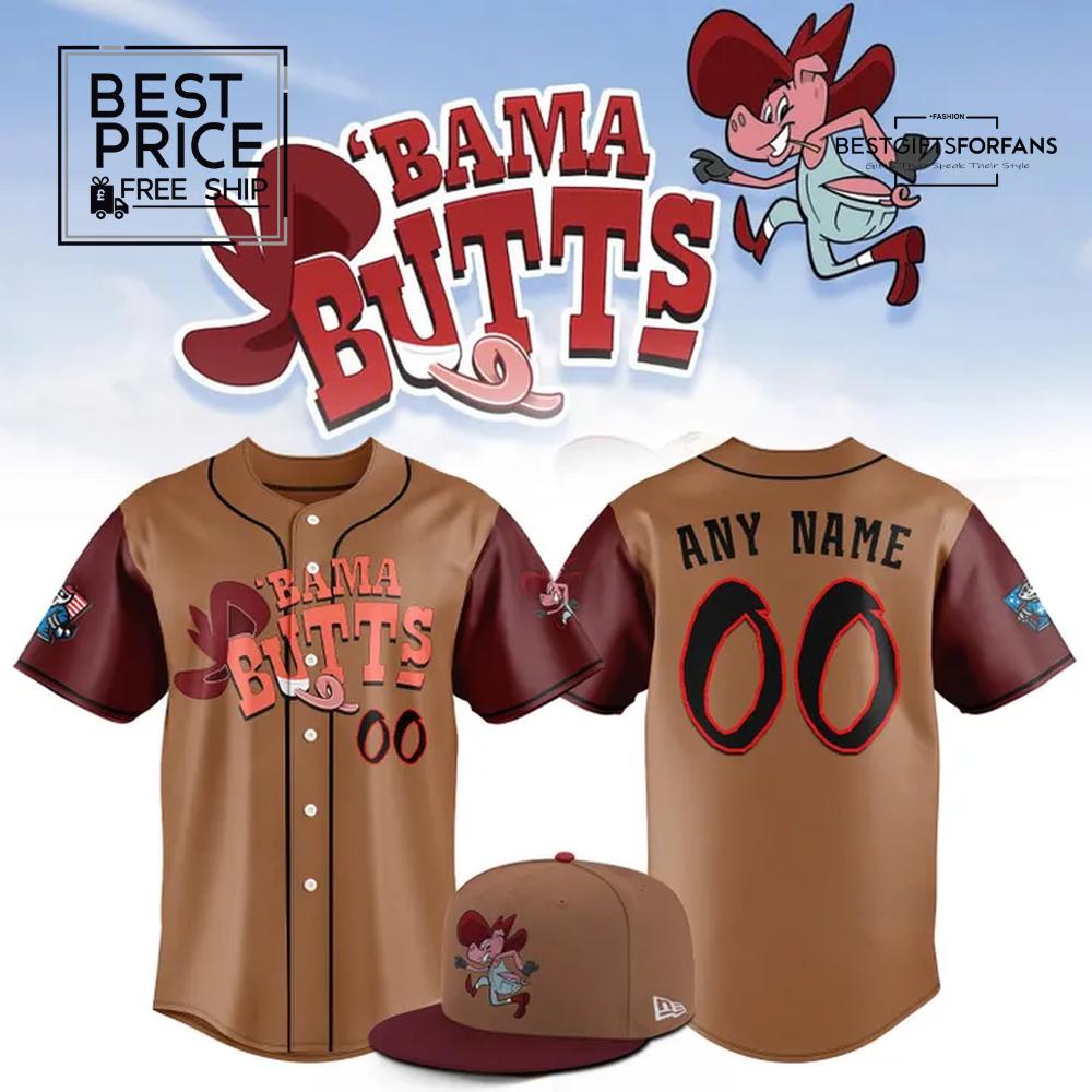 2025 Bama Butts Limited Edition Baseball Jersey 2025 Bama Butts Limited Edition Baseball Jersey