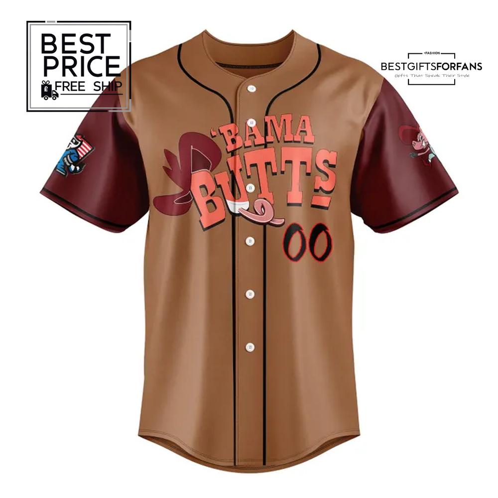 2025 Bama Butts Limited Edition Baseball Jersey 2025 Bama Butts Limited Edition Baseball Jersey