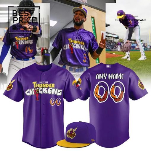  2025 Hartford Thunder Chickens Limited Edition Baseball Jersey