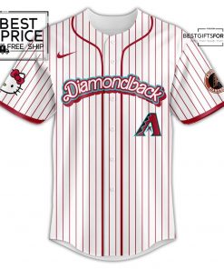 Arizona Diamondbacks x Hello Kitty Game Night Jersey 2025 2